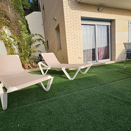 Duplex Moderno 3 Hab Parking, Vistas Al Mar Y Terraza Apartment Sitges Bagian luar foto